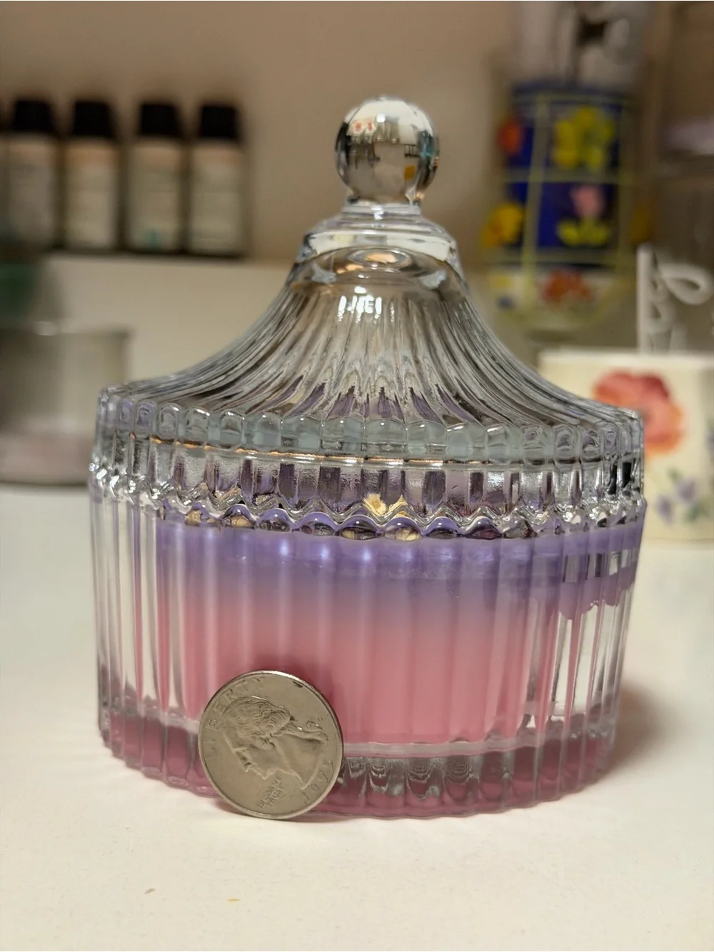 Hand Crafted scent purple
